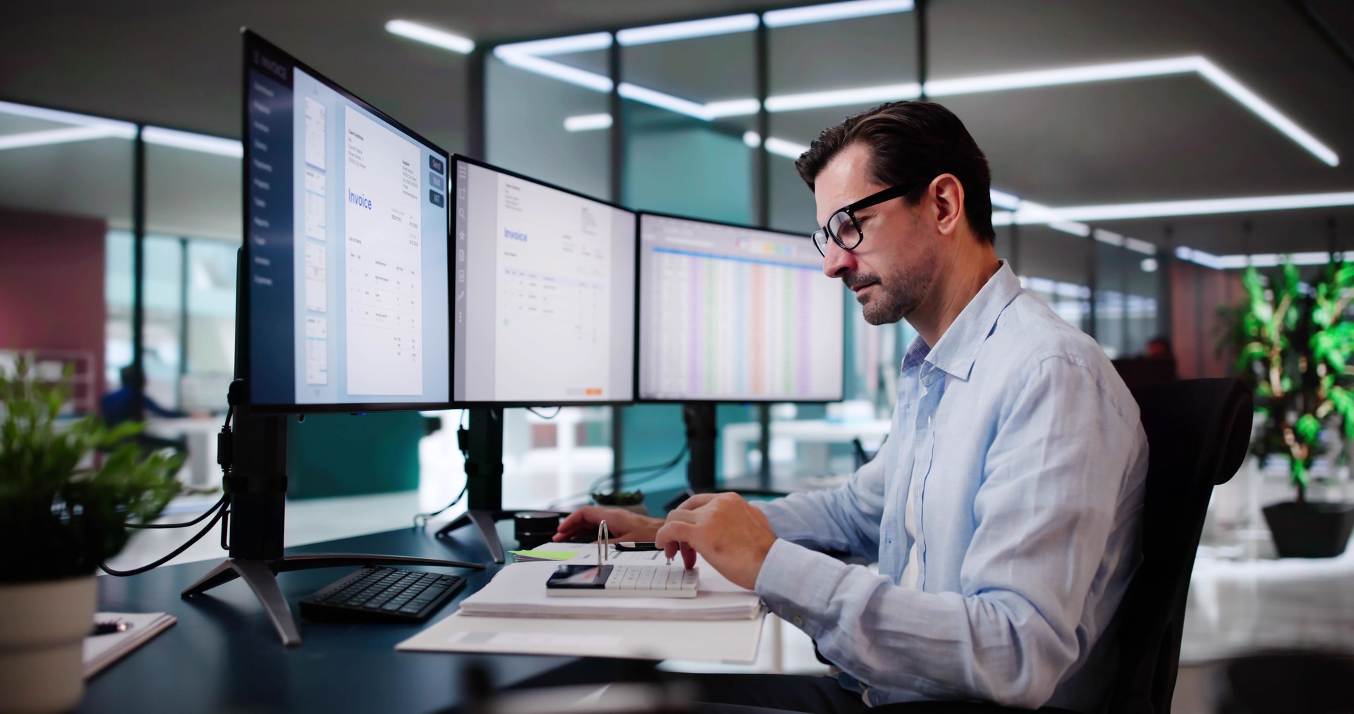 Digital Electronic Bill And Accountant E Invoice